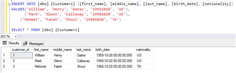 sql insert select multiple rows.